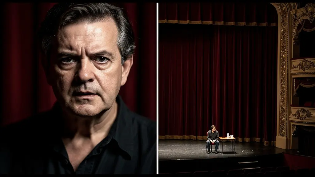 Contrasting perspectives from stalls and circle seating showing different emotional proximities